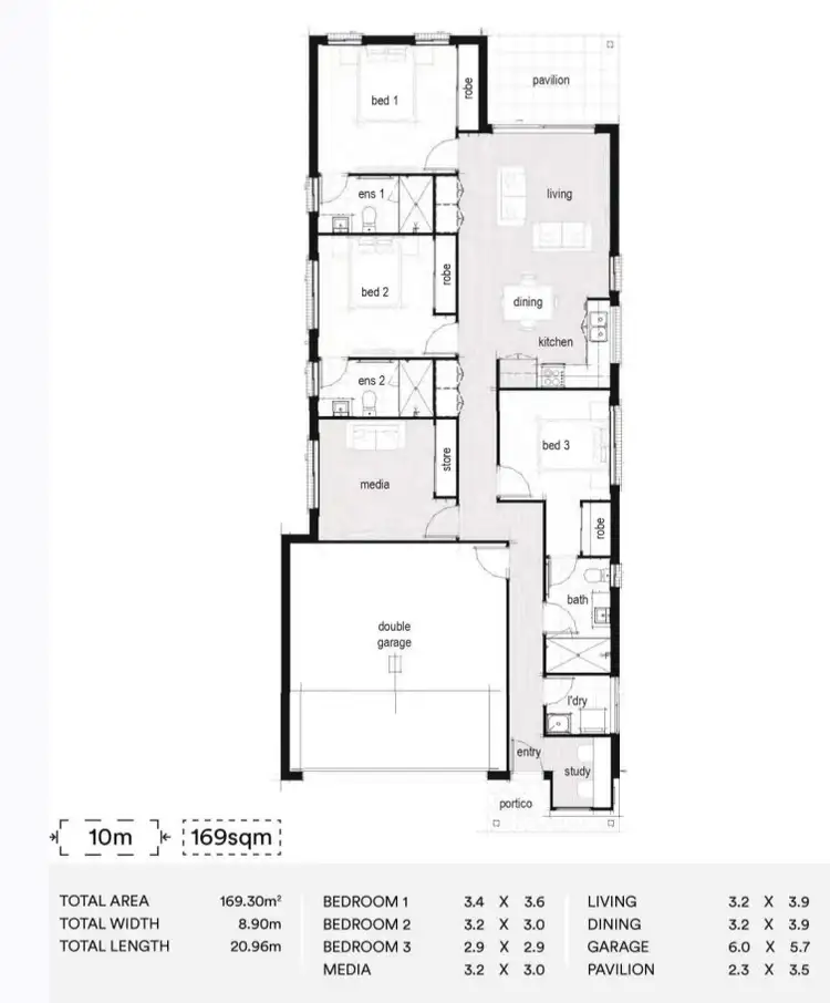Floorplan of Homely house listing, 81 Pierro Place, Logan Reserve QLD 4133