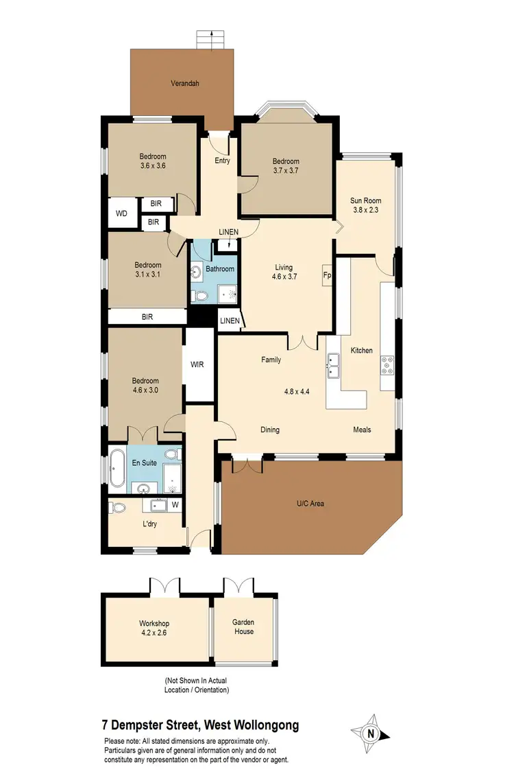 Floorplan of Homely house listing, 7 Dempster Street, West Wollongong NSW 2500