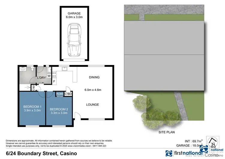 Floorplan of Homely house listing, 6/24 Boundary Street, Casino NSW 2470