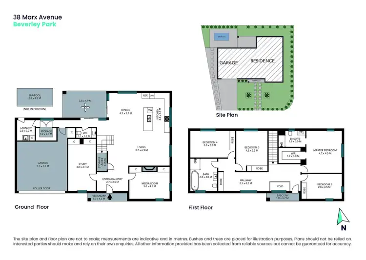 Floorplan of Homely house listing, 38 Marx Avenue, Beverley Park NSW 2217