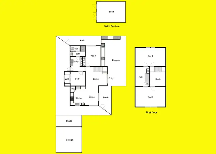 Floorplan of Homely house listing, 5 Beasy Court, Mildura VIC 3500