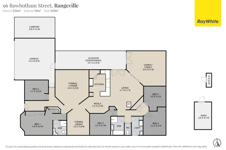 Floorplan of Homely house listing, 96 Rowbotham Street, Rangeville QLD 4350