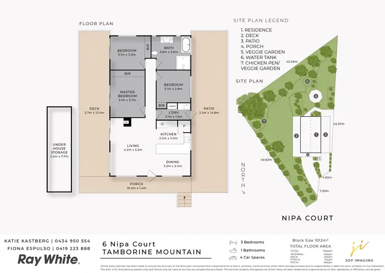Floorplan of Homely house listing, 6 Nipa Court, Tamborine Mountain QLD 4272