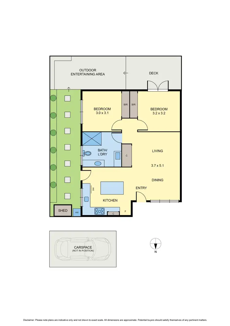 Floorplan of Homely unit listing, 4/42 Cornwall Street, Brunswick West VIC 3055