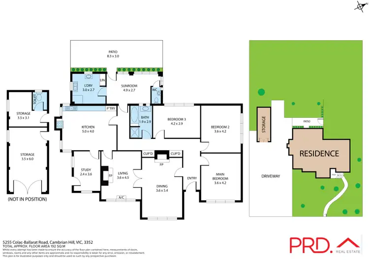 Floorplan of Homely house listing, 5255 Colac-Ballarat Road, Cambrian Hill VIC 3352