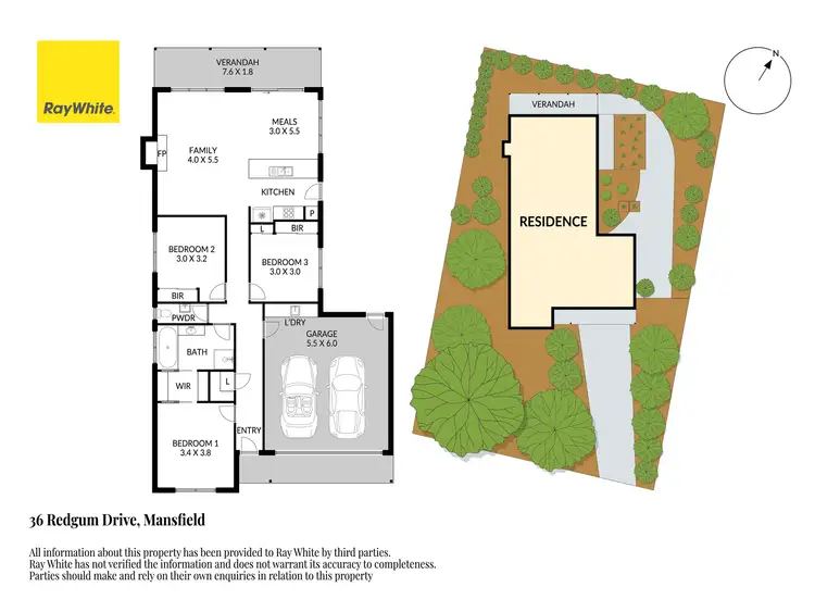 Floorplan of Homely house listing, 36 Redgum Drive, Mansfield VIC 3722