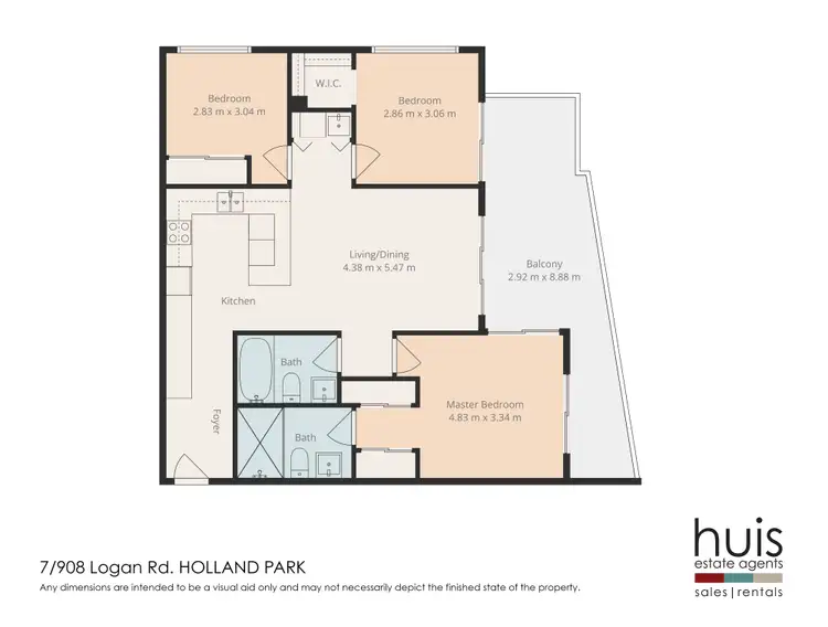 Floorplan of Homely unit listing, 7/908 Logan Road, Holland Park West QLD 4121