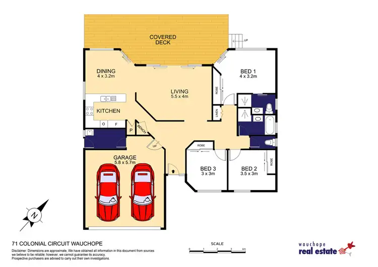 Floorplan of Homely house listing, 71 Colonial Circuit, Wauchope NSW 2446