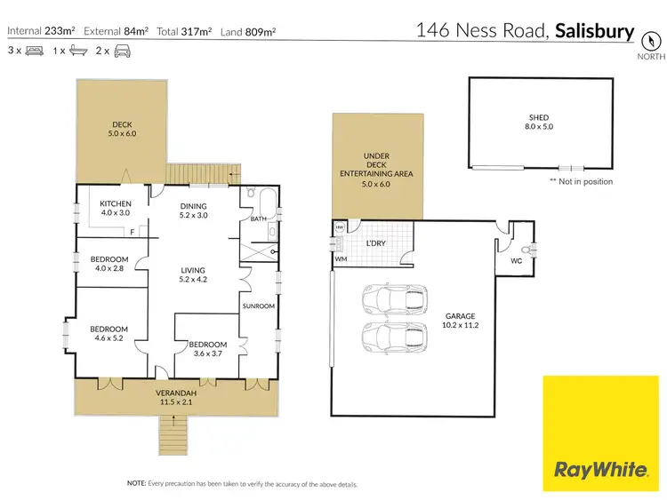 Floorplan of Homely house listing, 146 Ness Road, Salisbury QLD 4107