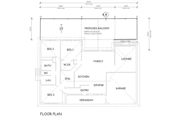 Floorplan of Homely house listing, 21 Warwick Road, Wodonga VIC 3690