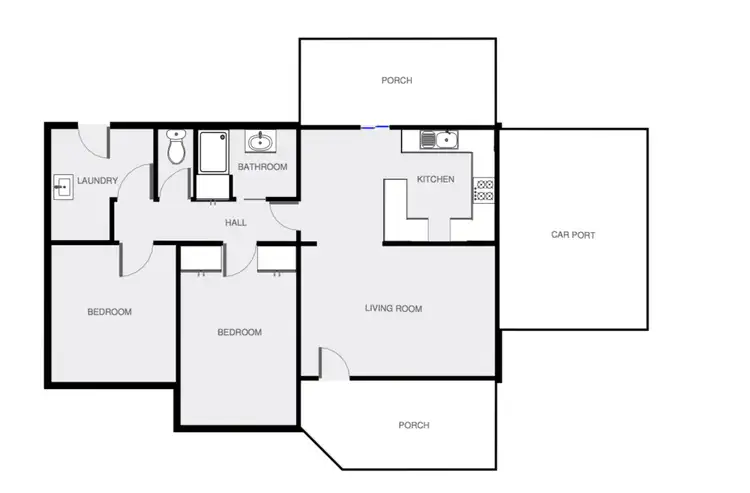 Floorplan of Homely house listing, 40 Arthur Street, Wentworth NSW 2648