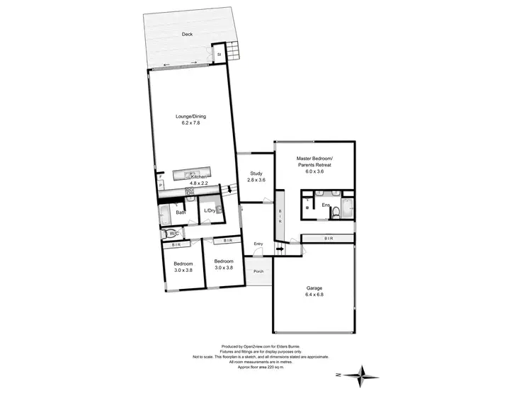 Floorplan of Homely house listing, 4 Dowling Drive, Romaine TAS 7320