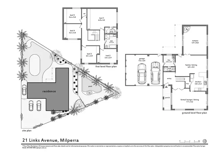 Floorplan of Homely house listing, 21 Links Avenue, Milperra NSW 2214