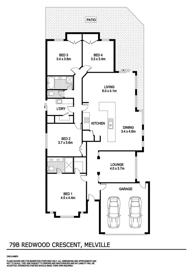 Floorplan of Homely house listing, 79B Redwood Crescent, Melville WA 6156