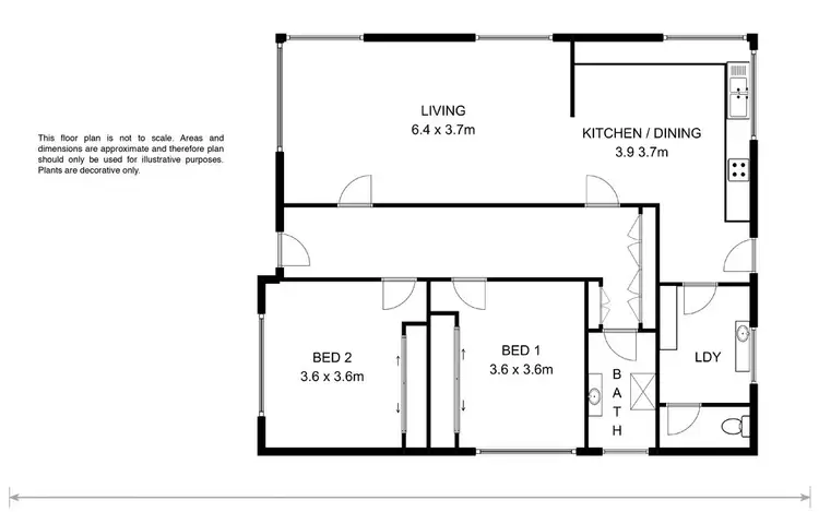 Floorplan of Homely house listing, 23 Bowden Street, Glenorchy TAS 7010