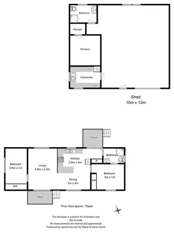 Floorplan of Homely house listing, 13 Heatherbell Road, Forcett TAS 7173