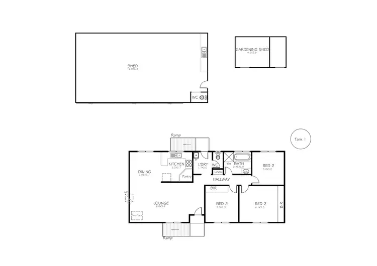 Floorplan of Homely house listing, 31 Douglas Street, Coffin Bay SA 5607