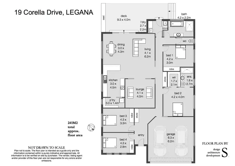 Floorplan of Homely house listing, 19 Corella Drive, Legana TAS 7277