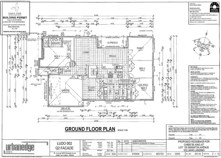 Floorplan of Homely house listing, 14 Swanton Avenue, Williams Landing VIC 3027