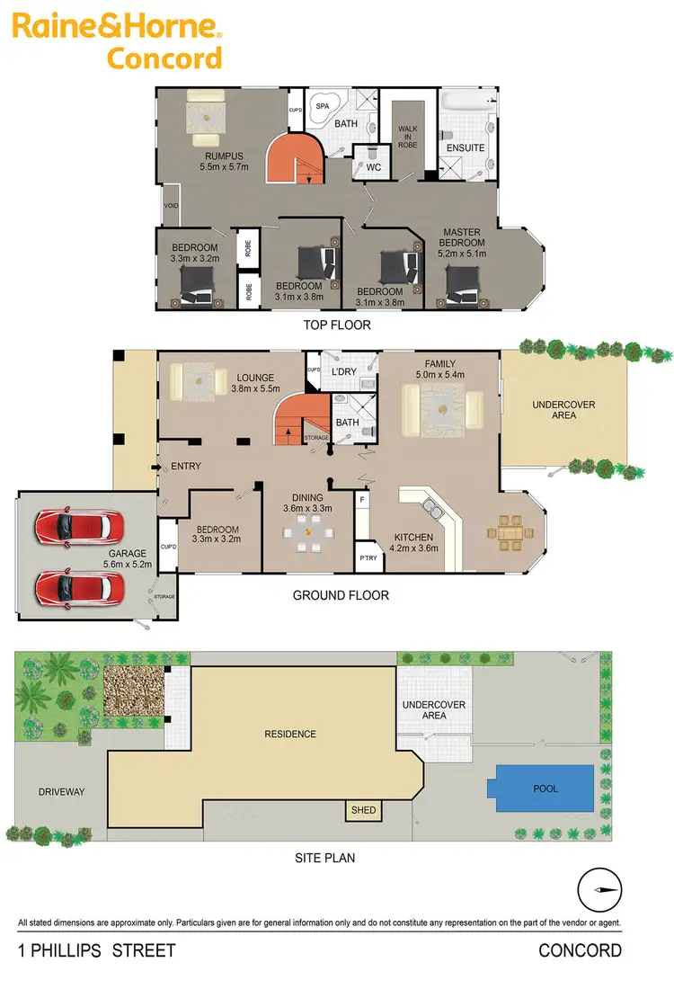 Floorplan of Homely house listing, 1 Phillips Street, Cabarita NSW 2137