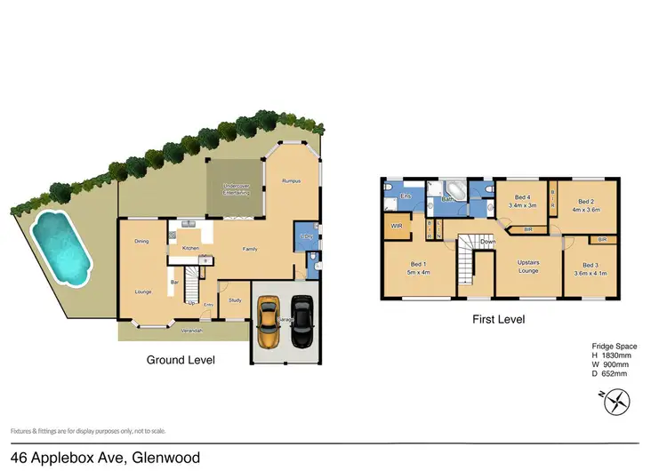Floorplan of Homely house listing, 46 Applebox Avenue, Glenwood NSW 2768