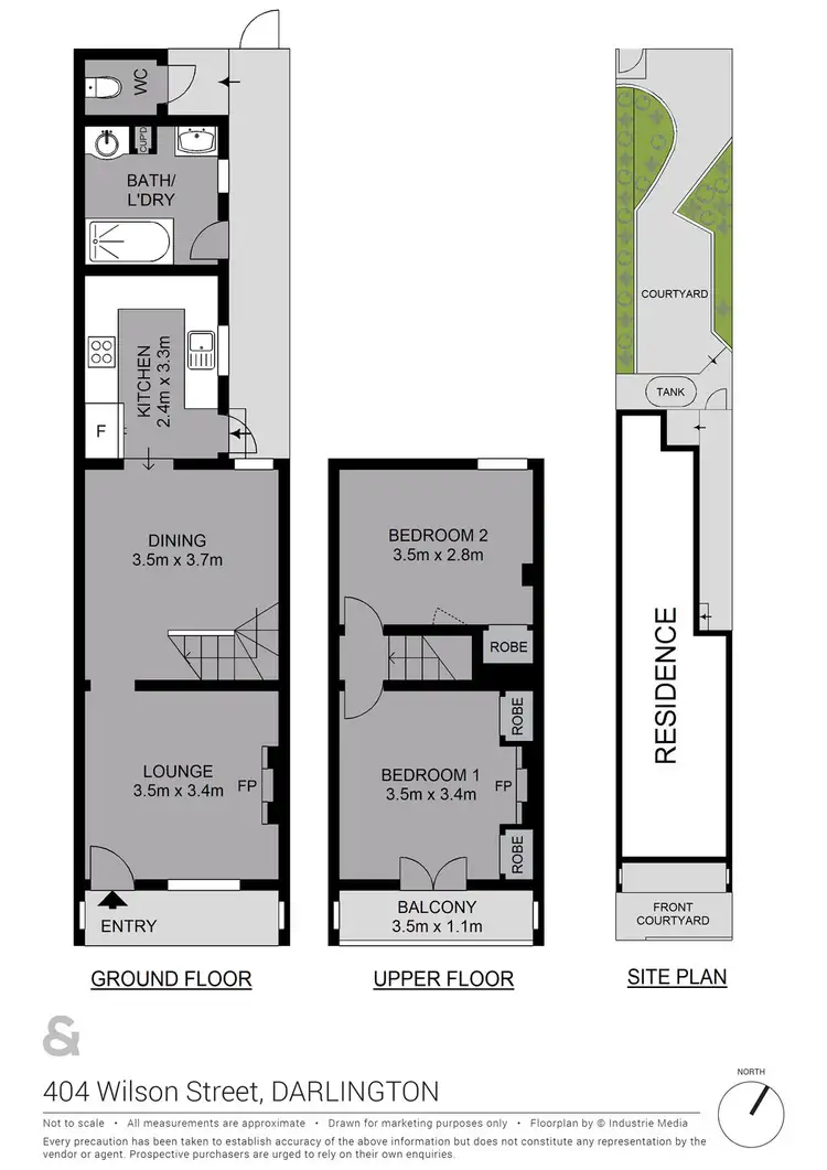 Floorplan of Homely house listing, 404 Wilson Street, Darlington NSW 2008