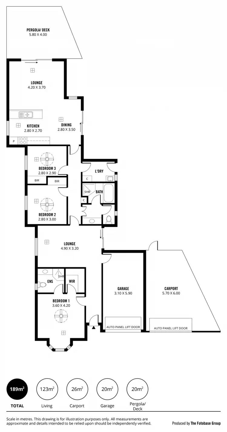 Floorplan of Homely house listing, 2B Grainger Road, Somerton Park SA 5044