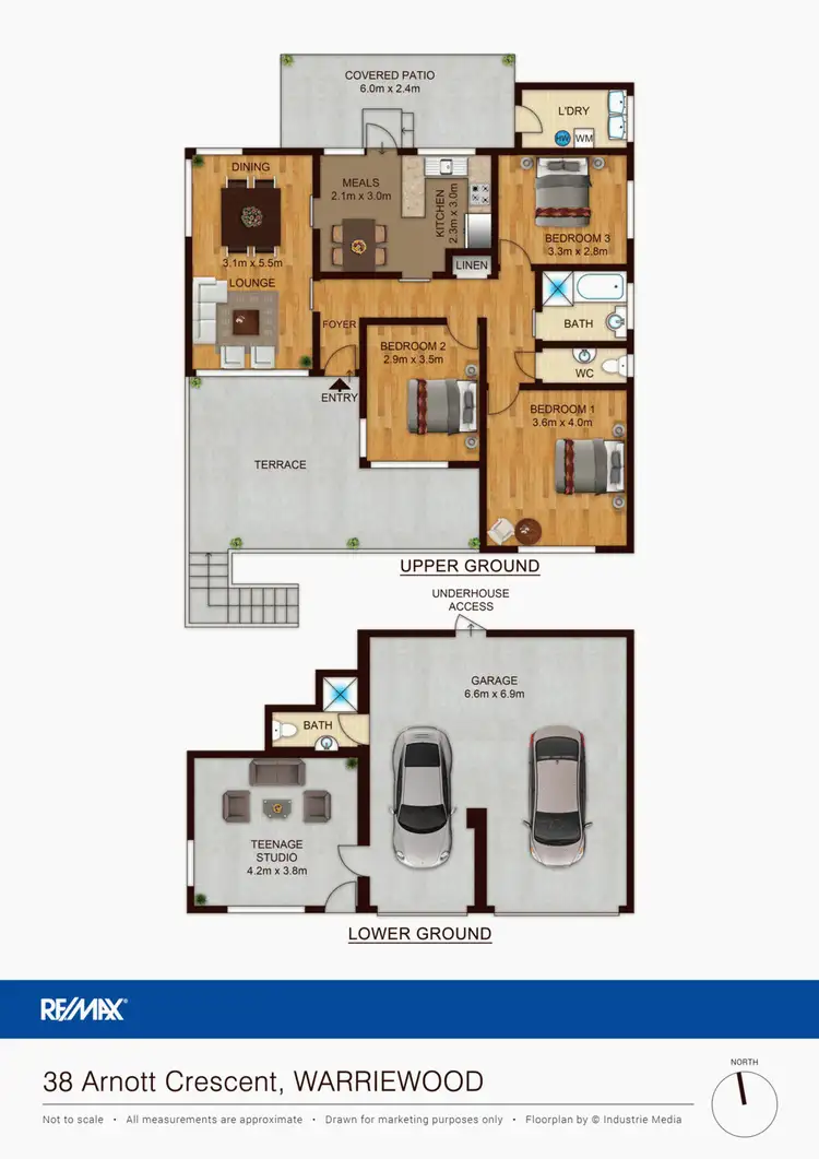 Floorplan of Homely house listing, 38 Arnott Cres, Warriewood NSW 2102