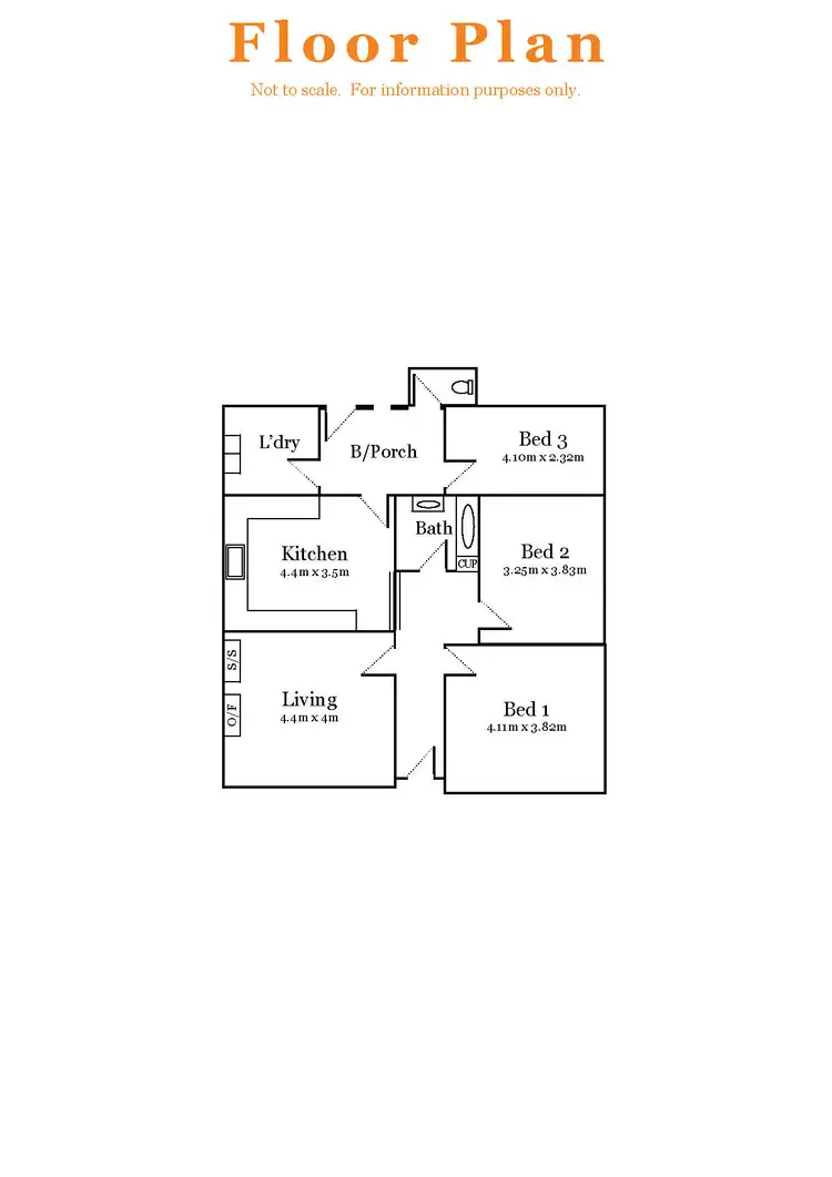 Floorplan of Homely house listing, 31 Wallace Street, Apsley VIC 3319