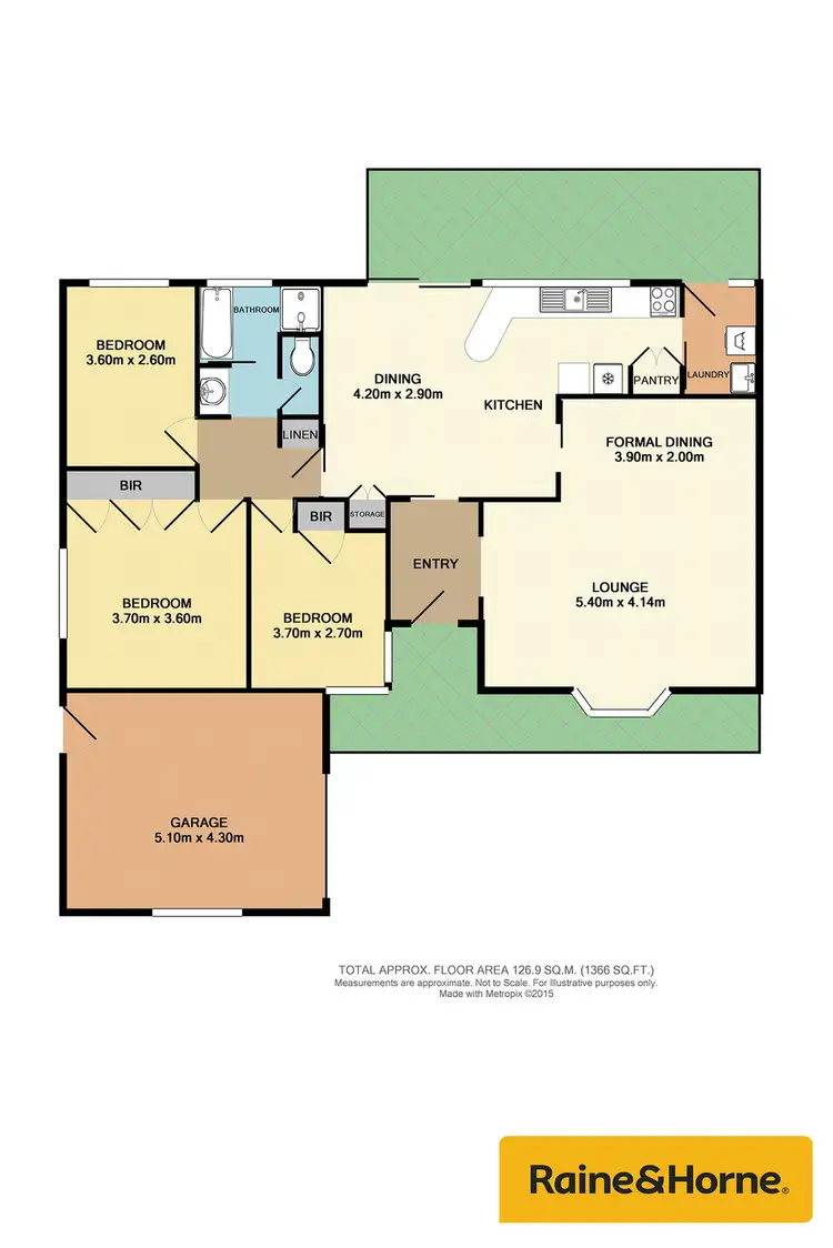 Floorplan of Homely house listing, 4 Minj Place, Glenfield NSW 2167