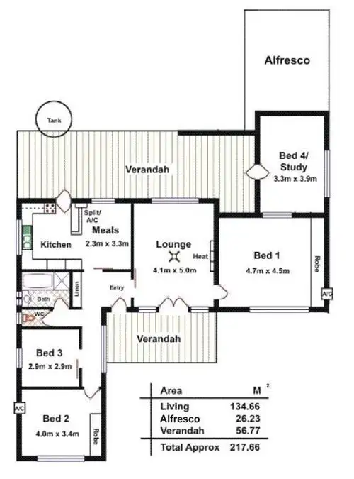 Floorplan of Homely house listing, 11 Second Street, Gawler South SA 5118