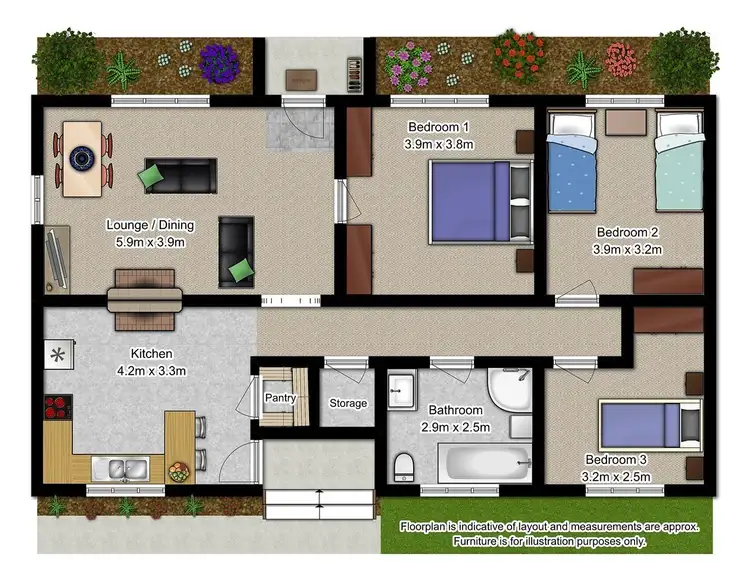 Floorplan of Homely house listing, 613 Tunnack Road, Parattah TAS 7120