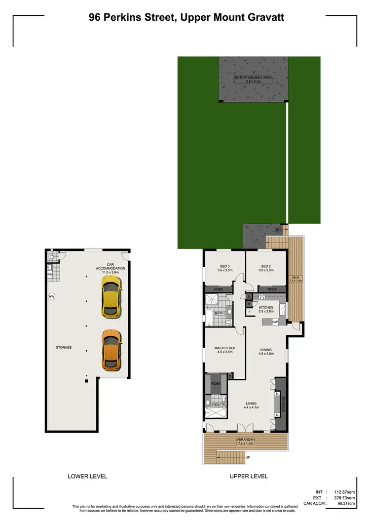 Floorplan of Homely house listing, 96 Perkins Street, Upper Mount Gravatt QLD 4122