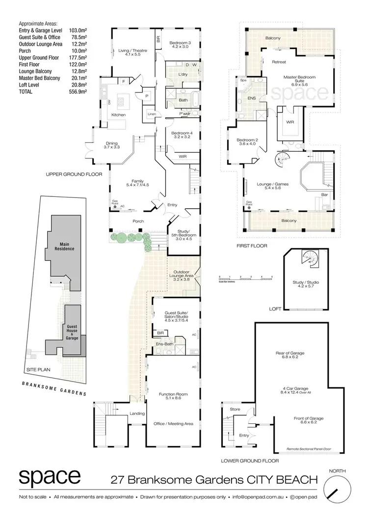 Floorplan of Homely house listing, 27 Branksome Gardens, City Beach WA 6015