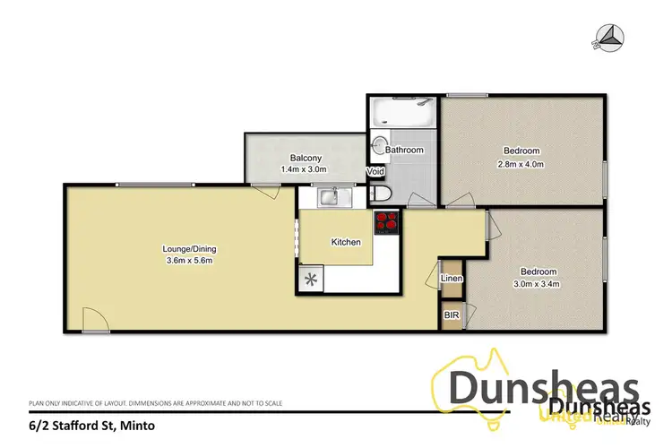 Floorplan of Homely house listing, 6/2 Stafford Street, Minto NSW 2566