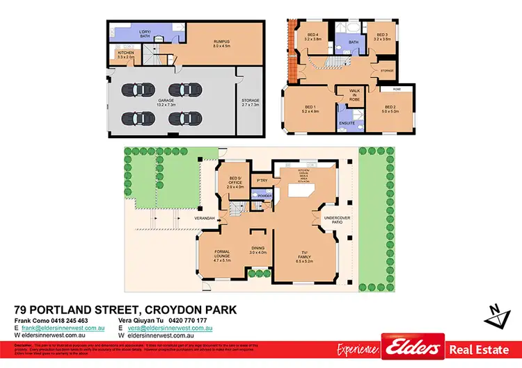 Floorplan of Homely house listing, 79 Portland Street, Croydon Park NSW 2133