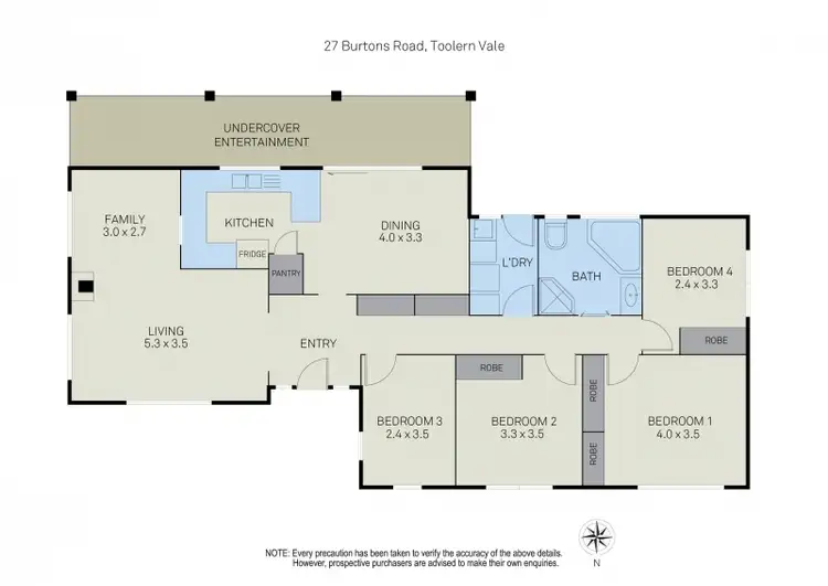 Floorplan of Homely house listing, 27 Burtons Road, Toolern Vale VIC 3337