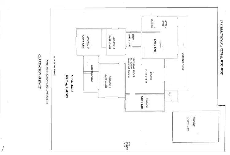 Floorplan of Homely house listing, 19 Carrington Ave, Woy Woy NSW 2256