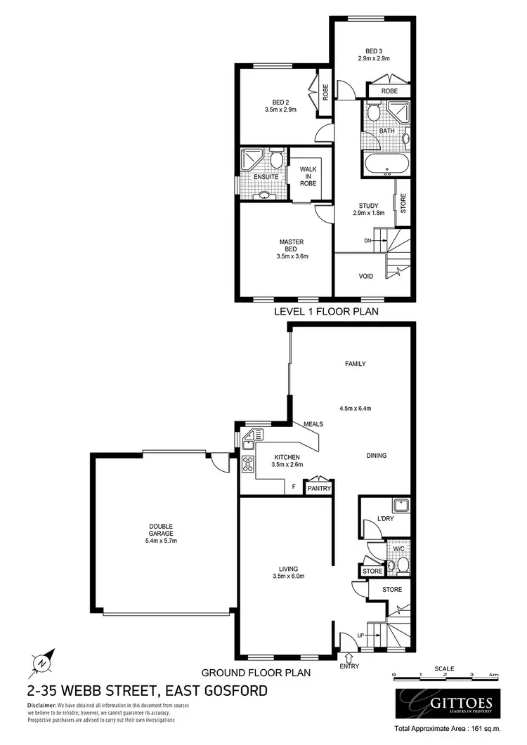 Floorplan of Homely townhouse listing, 2/35 Webb Street, East Gosford NSW 2250