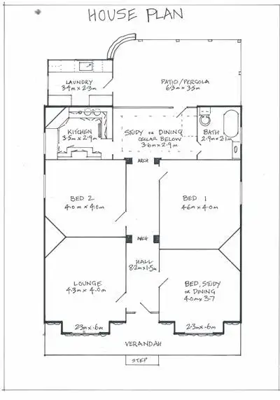 Floorplan of Homely house listing, 124 Military road, Semaphore SA 5019
