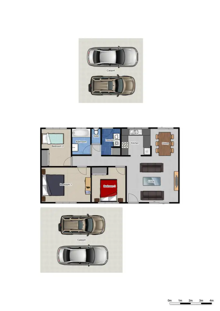 Floorplan of Homely house listing, 215 Station Rd, Woodridge QLD 4114