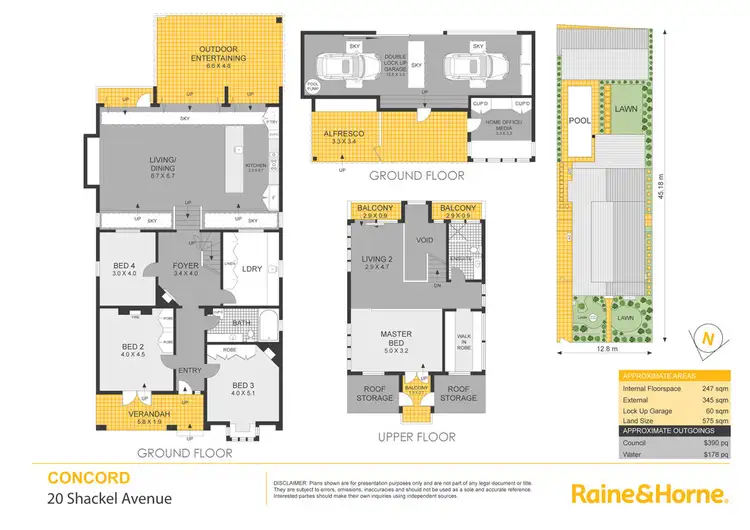 Floorplan of Homely house listing, 20 Shackel Avenue, Concord NSW 2137