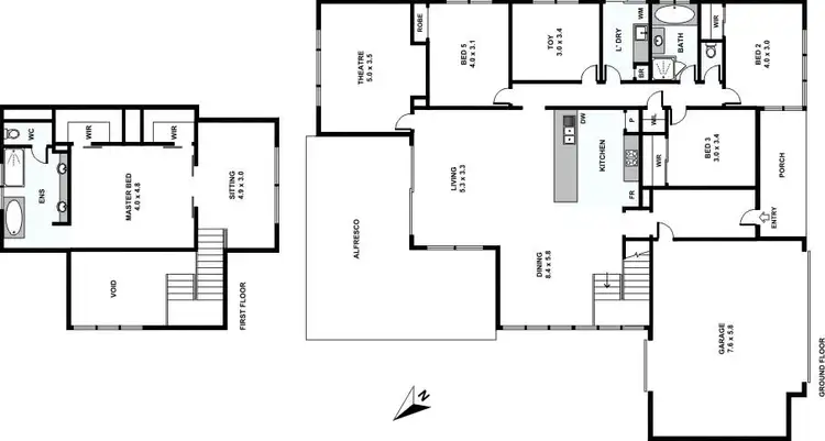 Floorplan of Homely house listing, 50 Kennard Street, Kensington WA 6151
