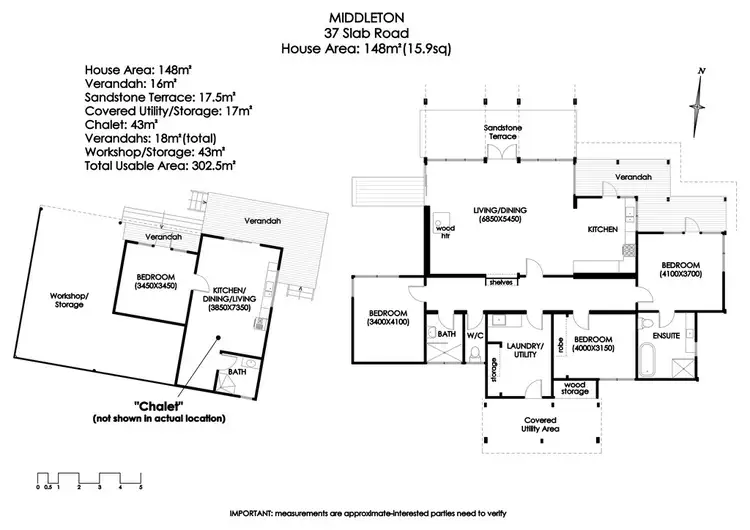Floorplan of Homely house listing, 37 Slab Road, Middleton TAS 7163