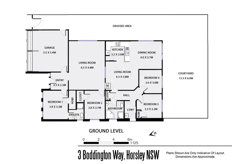 Floorplan of Homely house listing, 3 Boddington Way, Horsley NSW 2530