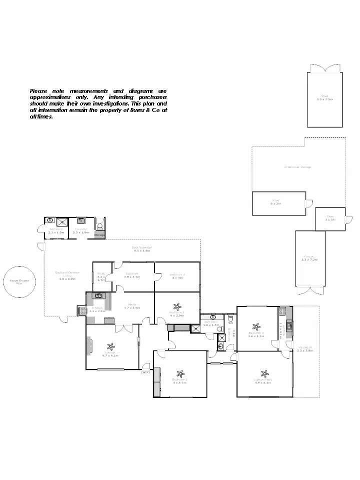 Floorplan of Homely house listing, 68 Manly Road, Curlwaa NSW 2648