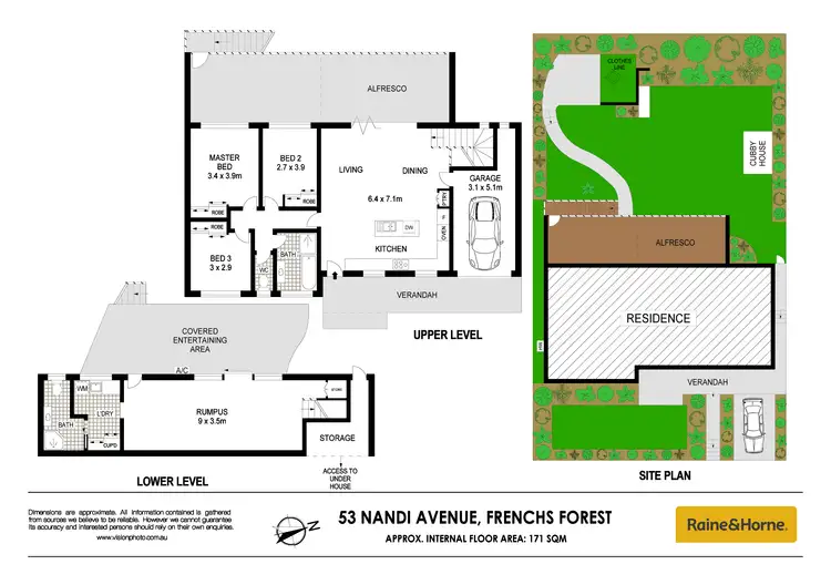 Floorplan of Homely house listing, 53 Nandi Avenue, Frenchs Forest NSW 2086