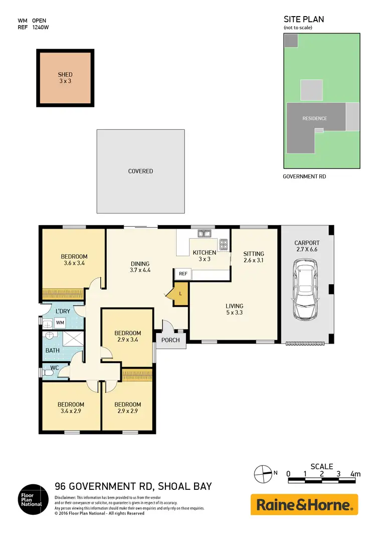 Floorplan of Homely house listing, 96 Government Road, Shoal Bay NSW 2315