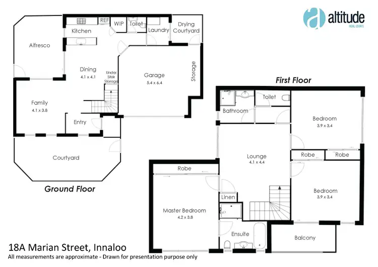 Floorplan of Homely house listing, 18A Marian Street, Innaloo WA 6018