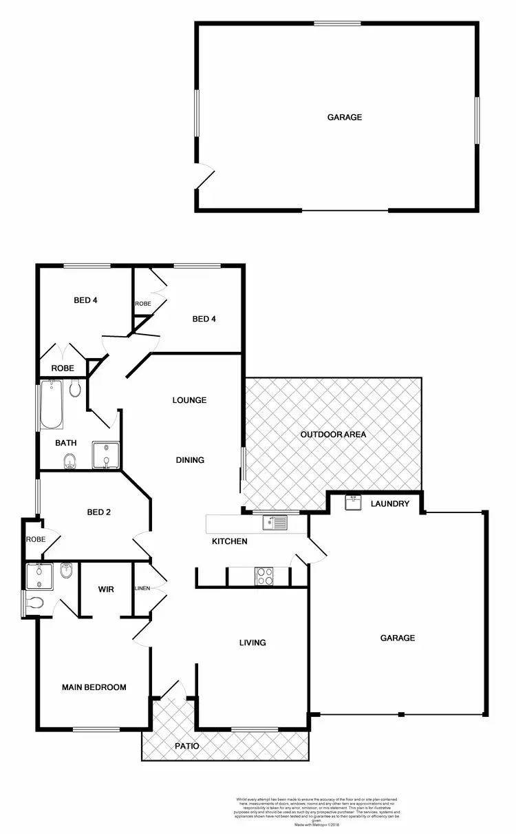 Floorplan of Homely house listing, 30 Peppertree Circuit, Aberglasslyn NSW 2320